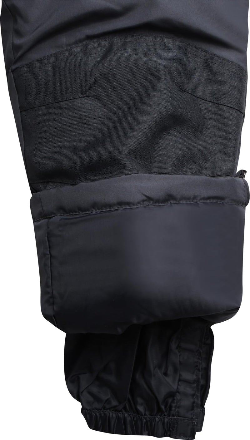 Cherokee Kids Snow Bib - Waterproof Insulated Winter Bib Overalls for Girls and Boys with Adjustable Waistband (Sizes: 2T-18), Size 2T, Grey - Image 4